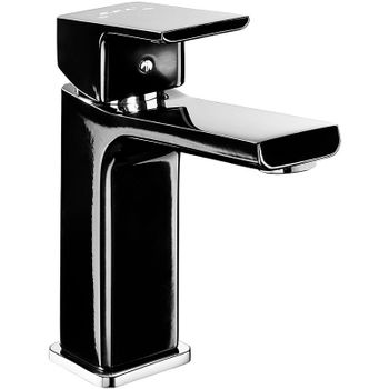 Смеситель для раковины E.C.A. Tiera 103508989EX Черный глянец — фото 1, Смесители для раковины