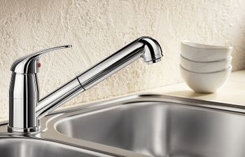 Смеситель для кухни Blanco Daras-S 524190 Хром — фото 7, Смесители для кухни