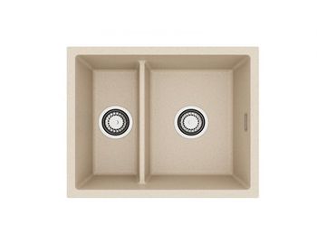 Мойка для кухни ALVEUS OMNI 50 GRANITAL TERRA-G22 550x450x198 с сифоном 1150202 — фото 1, Кухонные мойки