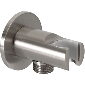 Шланговое подключение Remer 337MNP Никель брашированный — фото 1, Шланговые подключения