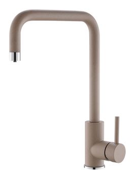 Смеситель для кухни ALVEUS DUAL G55 BEIGE — фото 1, Смесители для кухни