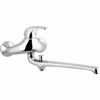 Смеситель для ванны Remer Project P46 универсальный Хром — фото 1, Смеситель для ванны