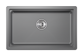 Granula-KS-7303U, АЛЮМИНИУМ, кухонная мойка, кварц — фото 3, Кухонные мойки