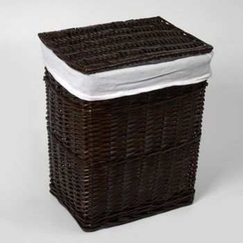 Isar WB-130-L Плетеная корзина для белья с крышкой — фото 3, Корзины для белья