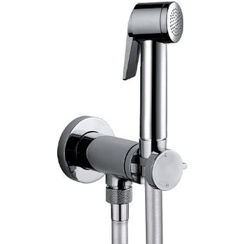 Гигиенический душ со смесителем Bossini Paloma Flat E37015B.030 Хром — фото 1, Гигиенические души