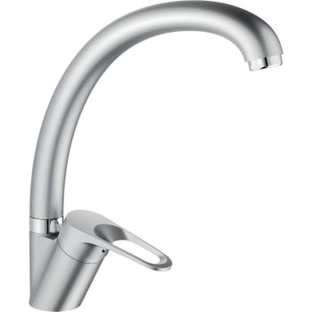 Смеситель для кухни Haiba HB4113-1 Хром матовый — фото 1, Смесители для кухни