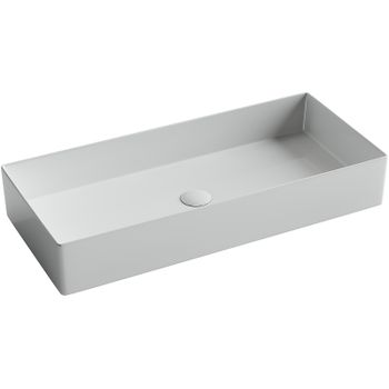 Раковина-чаша Ceramicanova Element 80 CN6072 Белая — фото 1, Раковины накладные