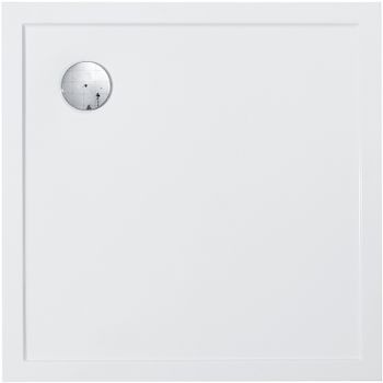 Душевой поддон из искусственного камня Aquaton Калифорния М 90x90 1A737536CA010 Белый — фото 1, Душевые поддоны из искусственного камня