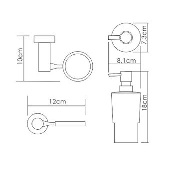 K-28299 Дозатор для жидкого мыла — фото 3, Дозаторы