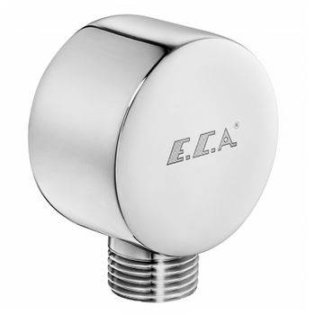 Шланговое подключение E.C.A. Shower Heads 102126634 Хром — фото 1, Шланговые подключения