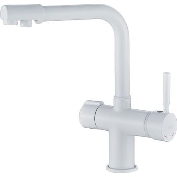 Смеситель для кухни Haiba HB70088-8 Белый — фото 1, Смесители для кухни