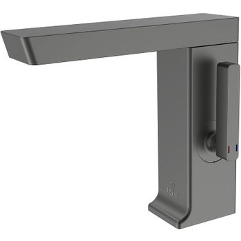 Смеситель для раковины Rose R18T R1801T Оружейная сталь — фото 1, Смесители для раковины