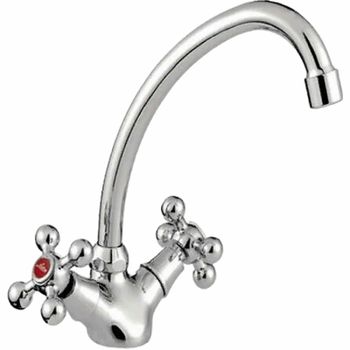 Смеситель для кухни Ledeme H19 4119L Хром — фото 1, Смесители для кухни