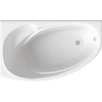 Акриловая ванна Bas Фэнтази 150x88 L В 00040 без гидромассажа — фото 1, Акриловые ванны