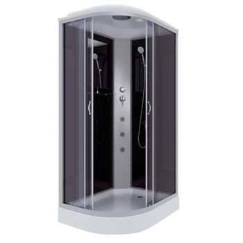 Душевая кабина Niagara Classic NG-3512-14RG (120х80х215) низкий поддон(13см),стекло тонированное,3 м — фото 1, Душевые кабины