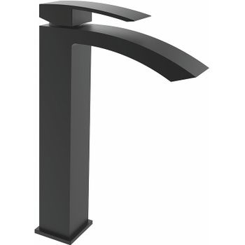 Смеситель для раковины Rose R15H R1511H Черный матовый — фото 1, Смесители для раковины