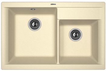 Товар: Florentina Мойка "Касси" 780, шампань FG - фото 1 Florentina Мойка "Касси" 780, шампань FG — фото 1, Кухонные мойки
