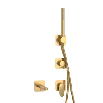 A3651.282.284.285.194.286 Встраиваемый комплект для ванны с лейкой и изливом — фото 5, Смеситель для ванны