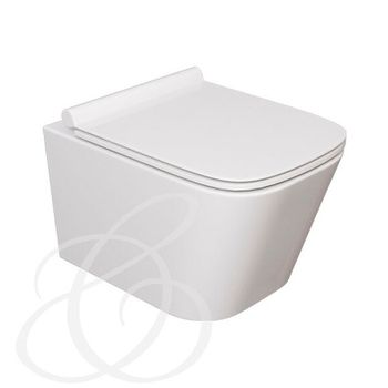 Унитаз Caprigo Style S-1203 подвесной с сиденьем Микролифт — фото 1, Подвесные унитазы