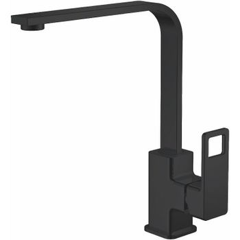 Смеситель для кухни Haiba HB70615-7 Черный матовый — фото 1, Смесители для кухни