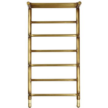 Водяной полотенцесушитель Domoterm Орфей сп П7 400x800 АБР Античная бронза — фото 1, Водяные полотенцесушители