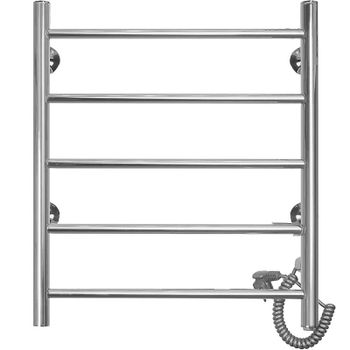 Электрический полотенцесушитель Domoterm Аврора DMT 109-5 50x71 EK R Хром — фото 1, Электрические полотенцесушители