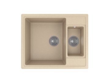 Florentina Мойка "Липси" 620_К, бежевый FG — фото 1, Кухонные мойки