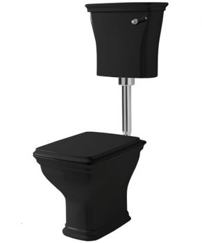 Унитаз компакт Artceram Civitas CIV004 03 00 Черный — фото 2, Напольные унитазы