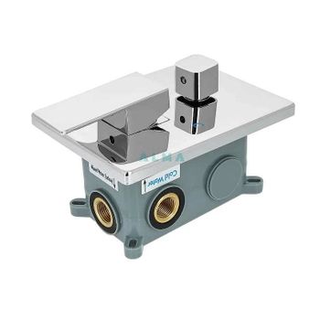 Душевая система ALMAes Liros TVZ-0876 Хром — фото 11, Встраиваемые душевые комплекты