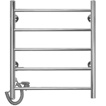 Электрический полотенцесушитель Domoterm Аврора DMT 109-5 50x71 EK L Хром — фото 1, Электрические полотенцесушители