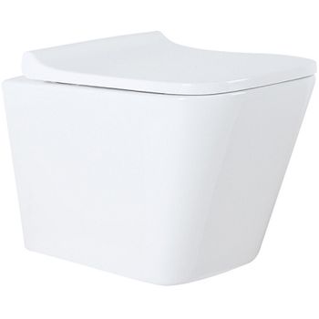 Унитаз Azario Teramo AZ-0052 подвесной с сиденьем Микролифт — фото 1, Подвесные унитазы