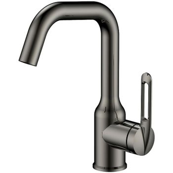 Смеситель для раковины Haiba HB10825-3 Оружейная сталь — фото 1, Смесители для раковины