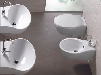 Раковина Hatria Nido 62 Y0R401 Белая — фото 3, Раковины подвесные