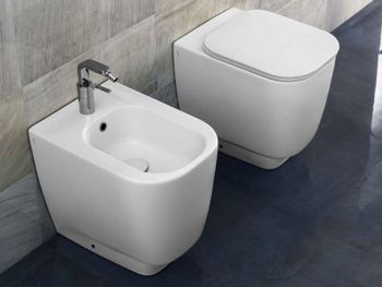 Унитаз Hatria Fusion 48 YXZK приставной без сиденья — фото 3, Приставные унитазы