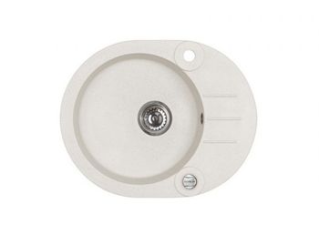 Мойка для кухни ROLL 10 GRANITAL TERRA -G22 510x530x200;1x с сифоном 1105296 — фото 1, Кухонные мойки