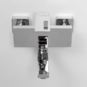 Alme 1501 Смеситель для ванны с коротким изливом — фото 6, Смеситель для ванны