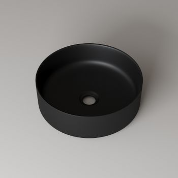 Товар: Раковина-чаша Iddis Ray 35.5 RAYBM03i27 Черная матовая - фото 4 Раковина-чаша Iddis Ray 35.5 RAYBM03i27 Черная матовая — фото 4, Раковины накладные