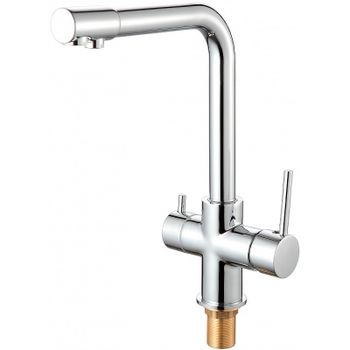 Смеситель для кухни D-Lin D159315-1 Хром — фото 1, Смесители для кухни