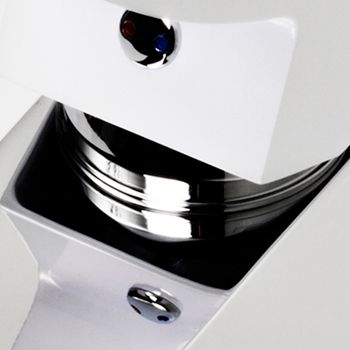 Aller 1063WHITE Смеситель для умывальника — фото 9, Смесители для раковины