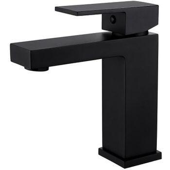 Смеситель для раковины Haiba HB10803-7 Черный матовый — фото 1, Смесители для раковины