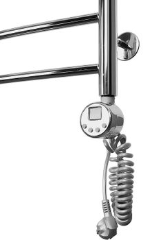 Электрический полотенцесушитель Domoterm Калипсо П8 500x800 ER Хром — фото 3, Электрические полотенцесушители