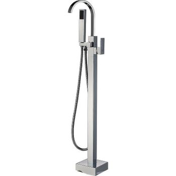 Смеситель для ванны Boch Mann Resia BM7775 / напольный / латунь / хром / однорычажный / с аэратором — фото 1, Смесители напольные