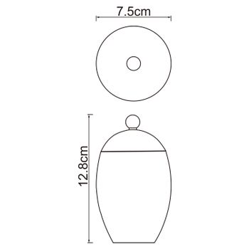 Ruwer K-6779 Косметическая емкость — фото 5, Прочие аксессуары и комплектующие