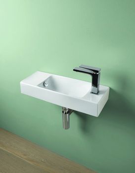 Раковина Artceram Brick 54 LML002 01 00 Белая — фото 4, Мини-раковины