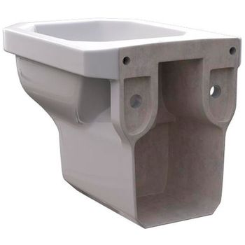 Биде Caprigo Tempo 4704 подвесное Белое — фото 4, Биде подвесные