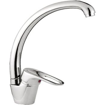 Смеситель для кухни Ledeme H28 4128-ВL Хром — фото 1, Смесители для кухни