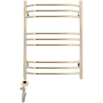 Электрический полотенцесушитель Domoterm Лаура П9 500x700EL Золото — фото 1, Электрические полотенцесушители