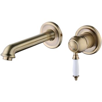 Смеситель для раковины Lemark Villa LM4826B Бронза — фото 1, Смесители для раковины