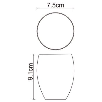 Ruwer K-6728 Стакан для зубных щеток — фото 4, Аксессуары для раковины