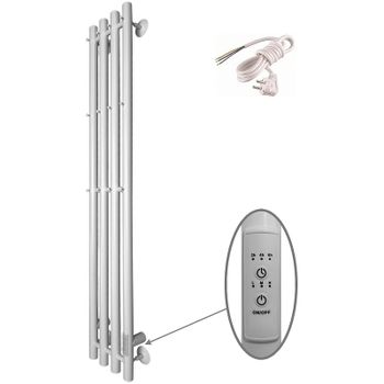 Электрический полотенцесушитель Altasan АргоЛюкс 120х21 АргоЛюкс12021БМ Белый матовый — фото 1, Электрические полотенцесушители